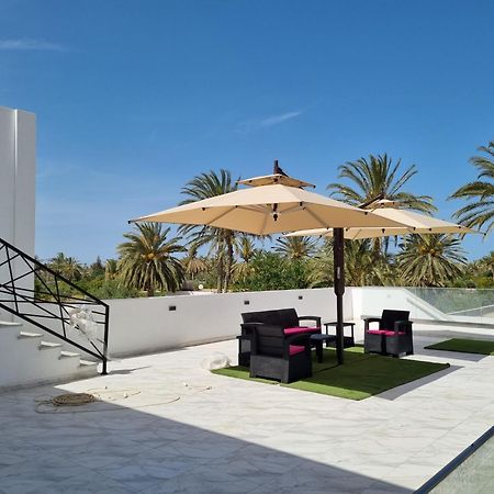 Villa Dar Jamila - Au Coeur De L'Oasis - Gabès Esterno foto