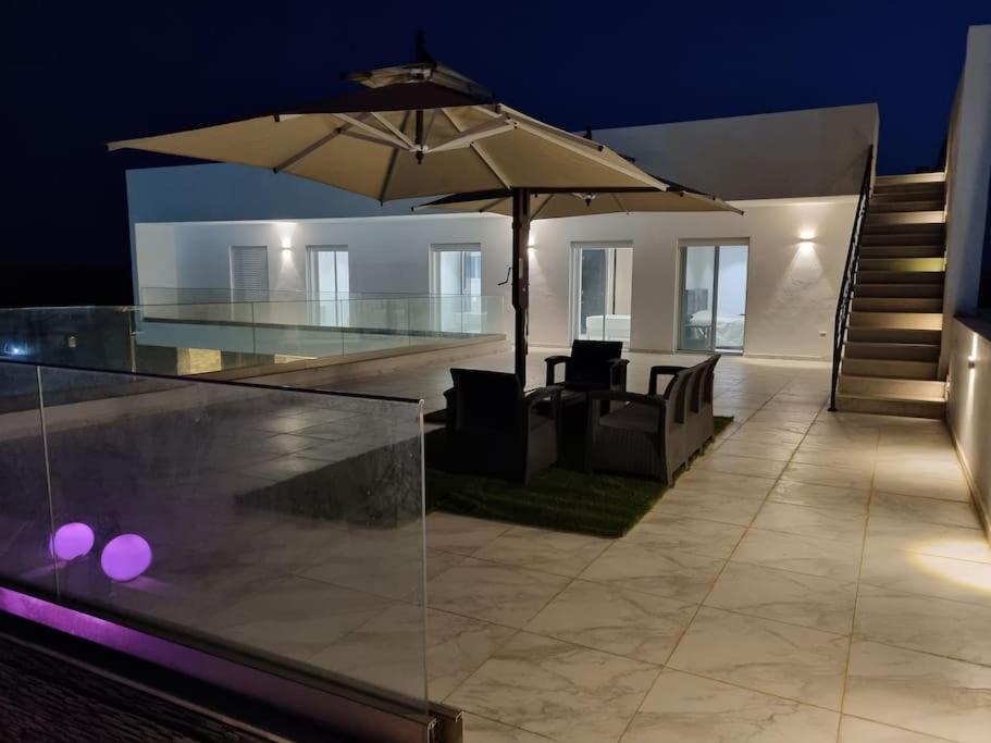 Villa Dar Jamila - Au Coeur De L'Oasis - Gabès Esterno foto