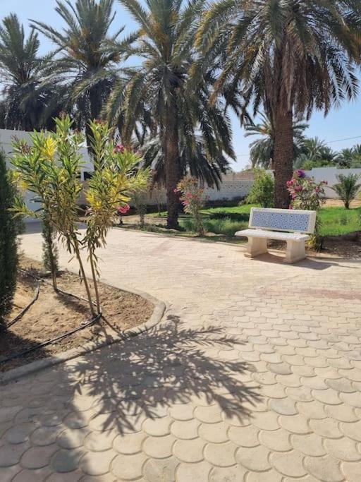 Villa Dar Jamila - Au Coeur De L'Oasis - Gabès Esterno foto